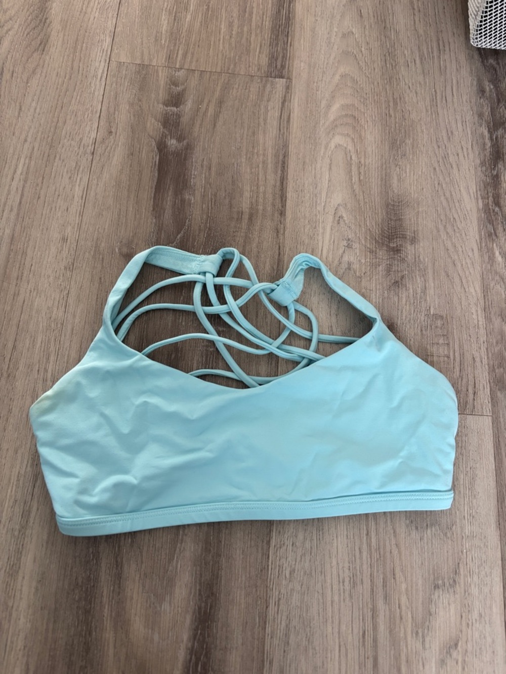 lululemon athletica Seafoam Strappy Sports Bra